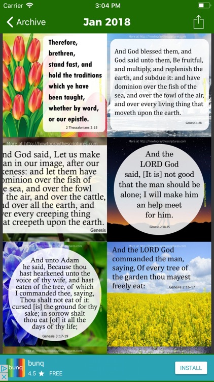 Encouraging Bible Verses ·