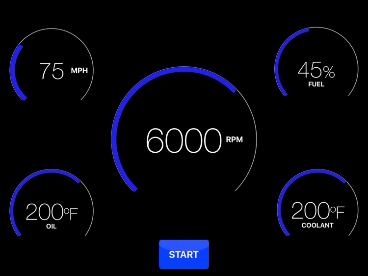 MultiDashPro: OBDII Gauges