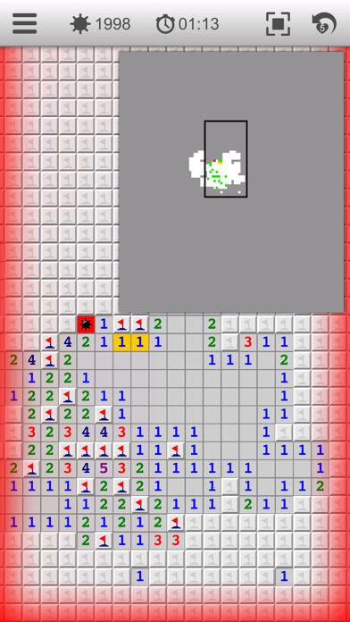 Minesweeper XL classic + undoのおすすめ画像3