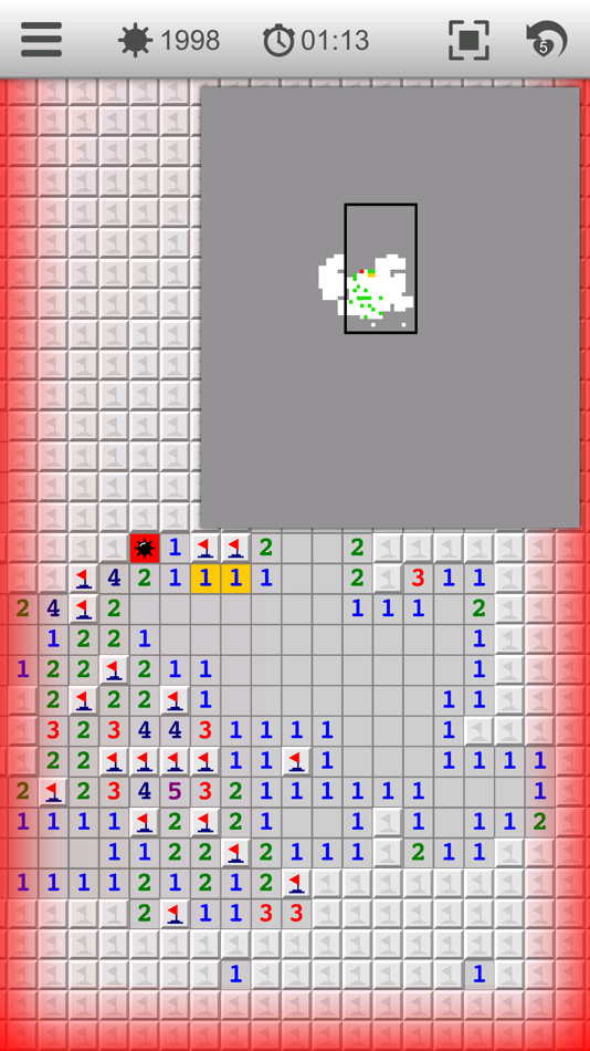 #3. Minesweeper XL classic + undo (iOS) 由: 建瑛 贾