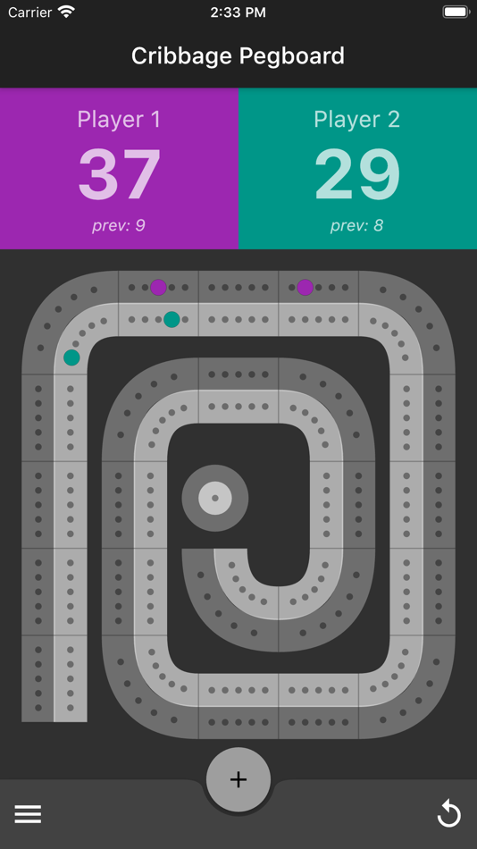 #7. Cribbage Scoring Pegboard (iOS) 由: Lost Leaf Studio