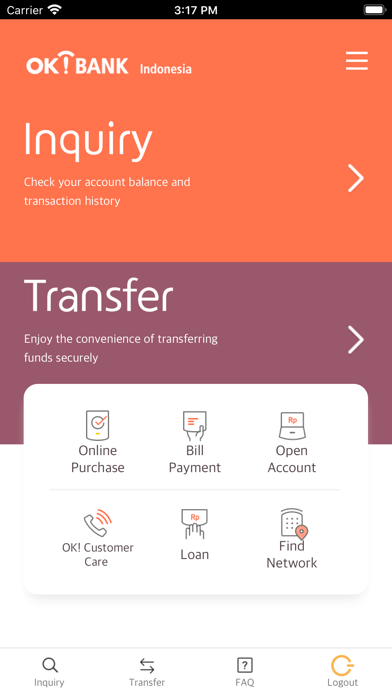 OK Mobile Banking Screenshot