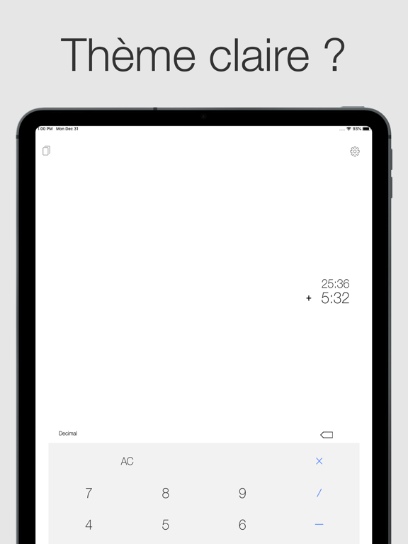Screenshot #5 pour Calculatrice à heures Premium