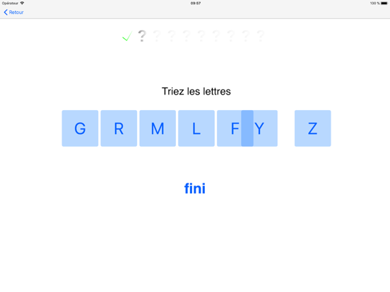 Screenshot #5 pour L'alphabet