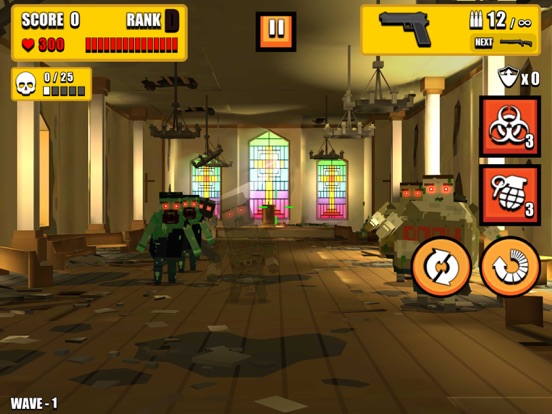 Screenshot #5 pour Pixel Zombie Hunter King