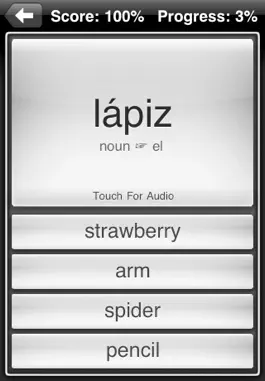 Game screenshot Learn Spanish Words Flashcards mod apk