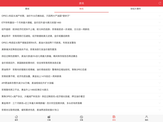 Screenshot #6 pour 行情交易宝-黄金交易和原油开户投资