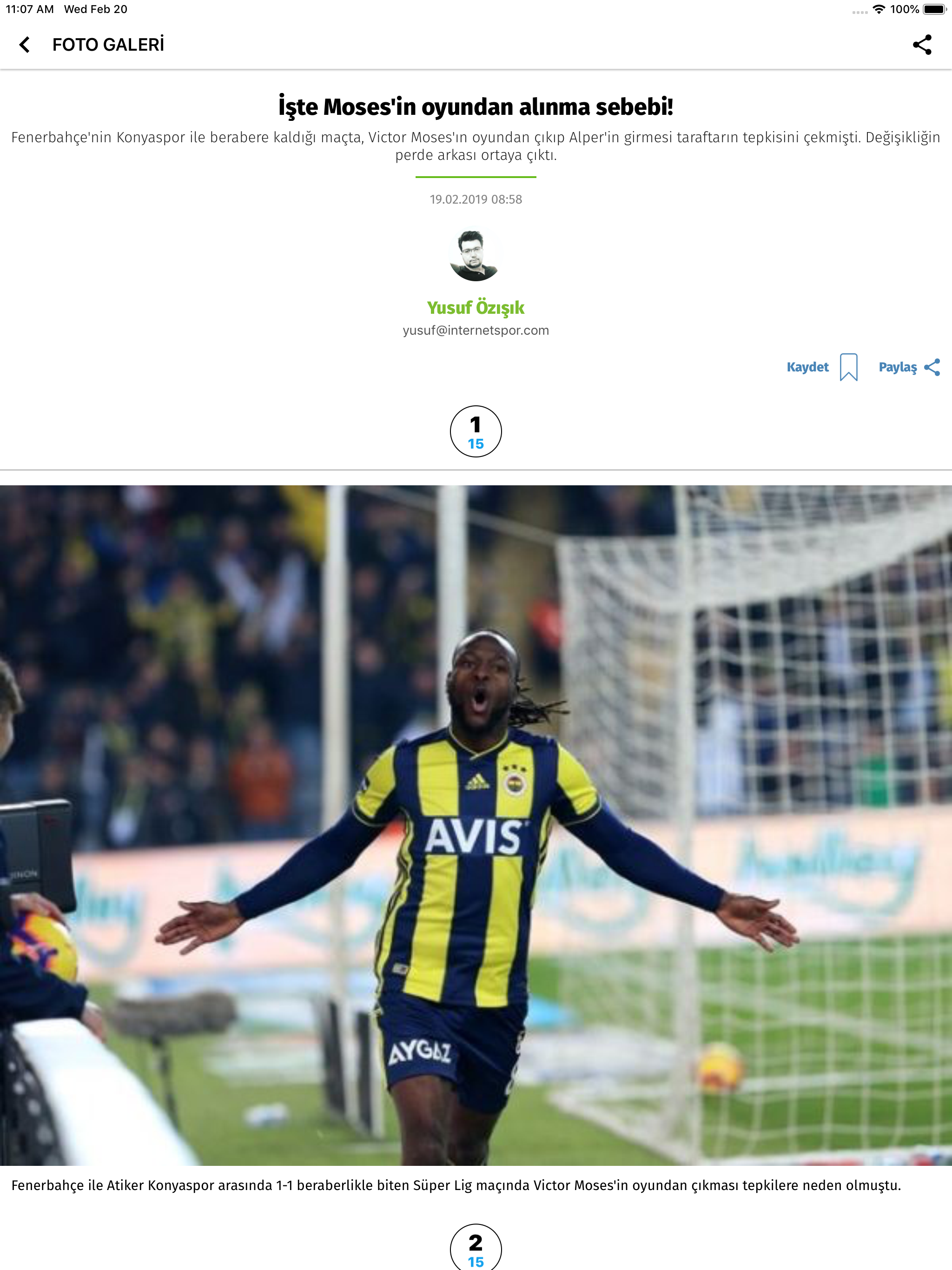 Internet Spor