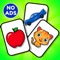 Toddler Baby Kids Flash Cards