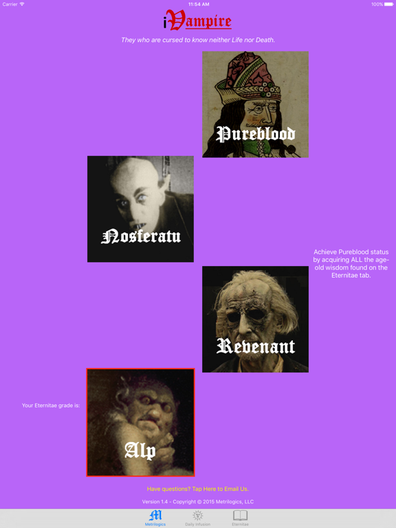 Screenshot #4 pour iVampire from Metrilogics