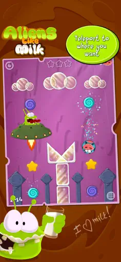 Aliens Like Milk For Kids - Screenshot 4