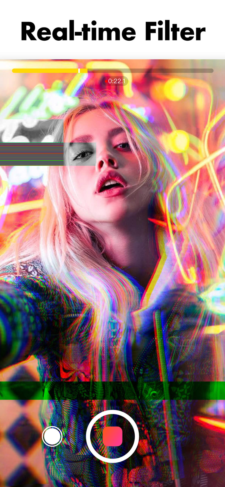 GlitchCam - Video Effects screenshot 1