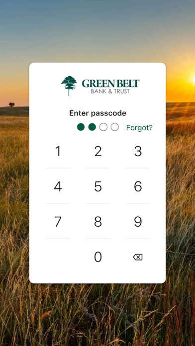 Green Belt Bank & Trust Screenshot