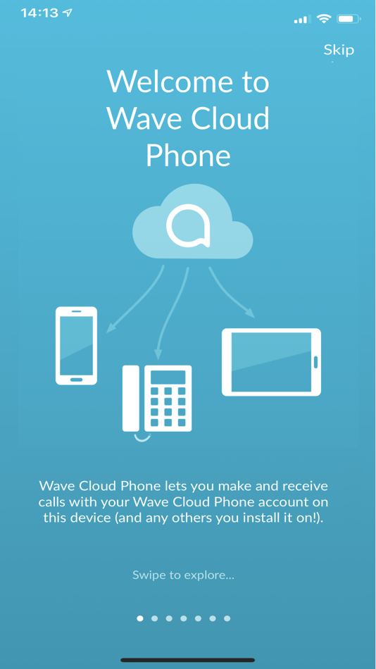 #3. Wave Cloud Phone (iOS) Podle: RCN Telecom Services, LLC