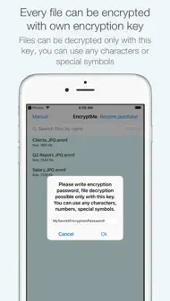 EncryptMe iphone bilder 1