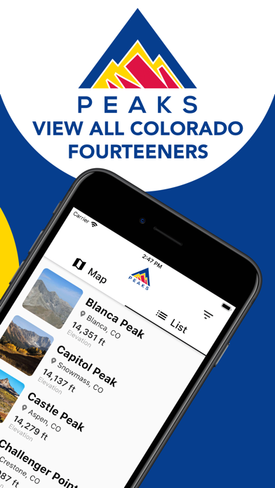 Screenshot #3 pour Colorado Fourteener Peaks