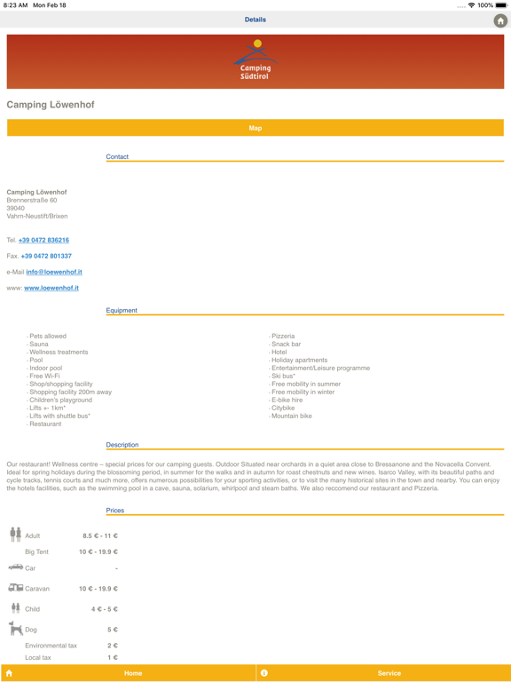 Screenshot #5 pour Camping Südtirol