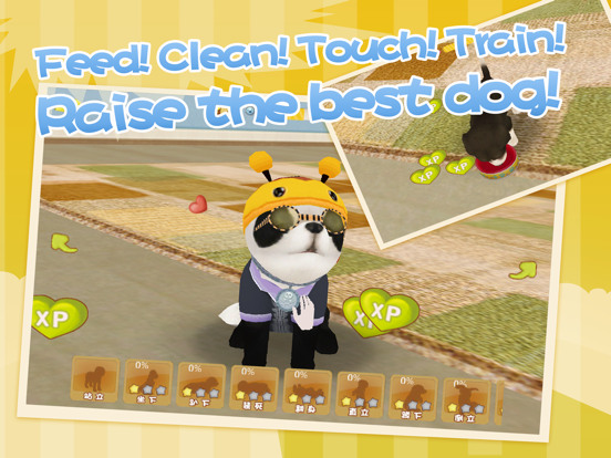 Dog Sweetie- Loving pet game iPad app afbeelding 3