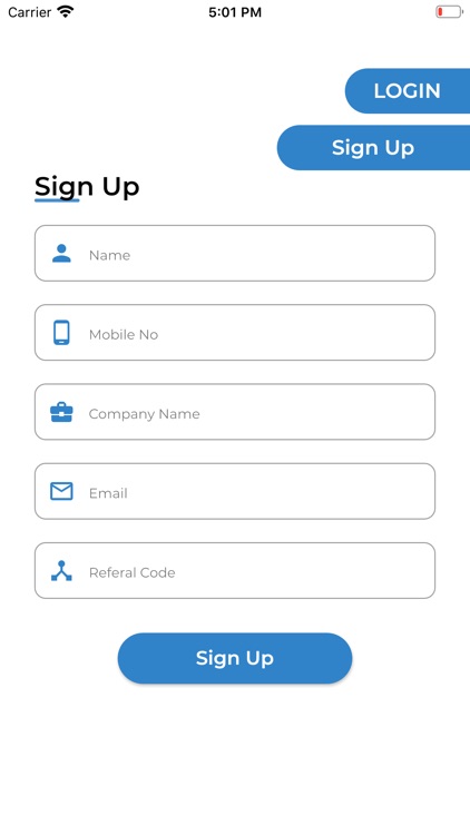 Mobile Visiting Card