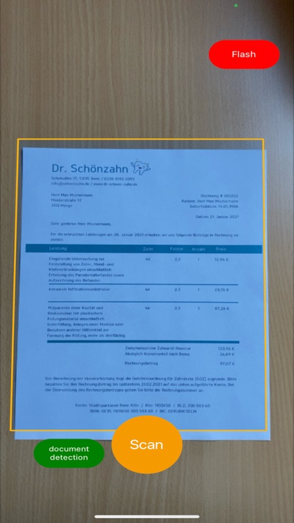Care Concept InvoiceApp