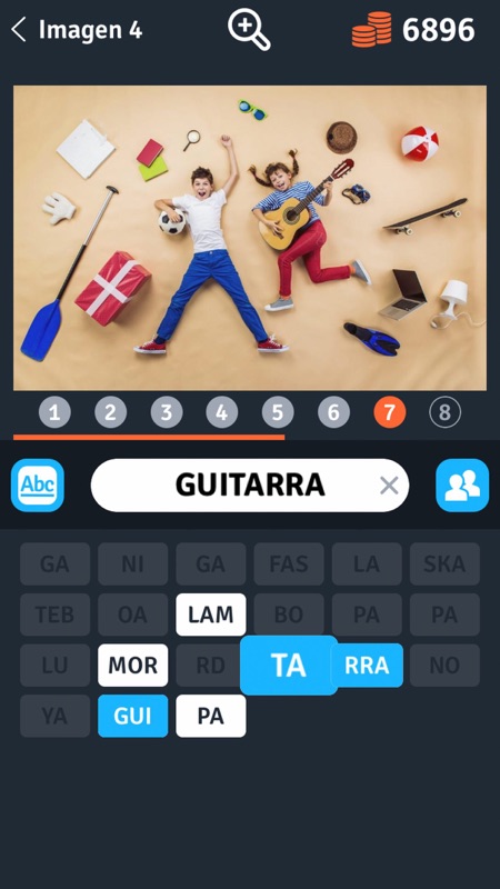 8 Palabras Mixtas en una foto screenshot 1