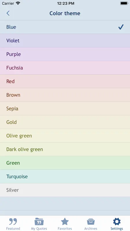 Quotes Folder (Premium) screenshot 4 of 4