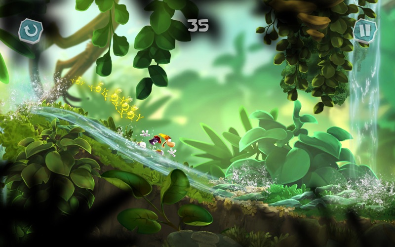 rayman mini iphone screenshot 1