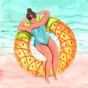 The Watercolor Beach Stickers app download