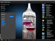 Galileo Thermometer ipad bilder 1