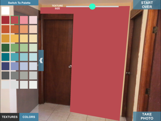 AR Home Painter iPad screenshot