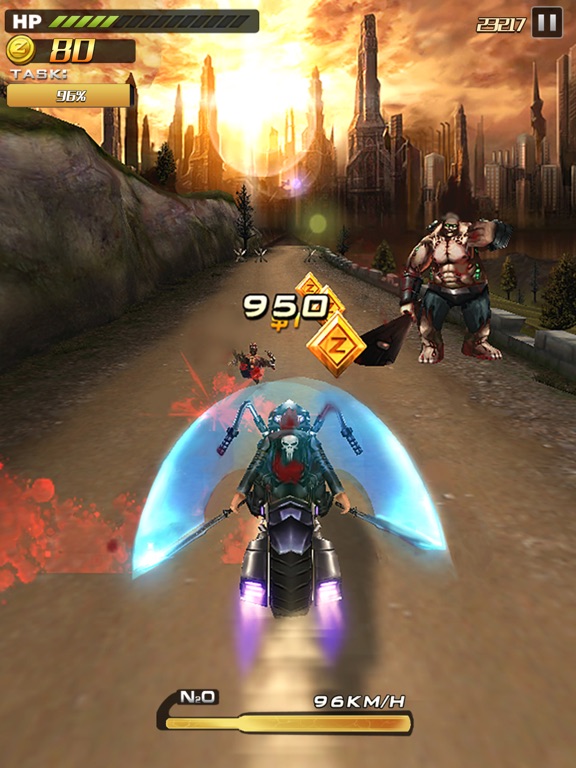 Screenshot #6 pour Death Moto 2 - zombile killer