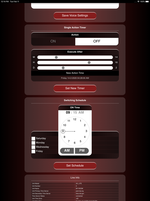 AXUN iPad screenshot