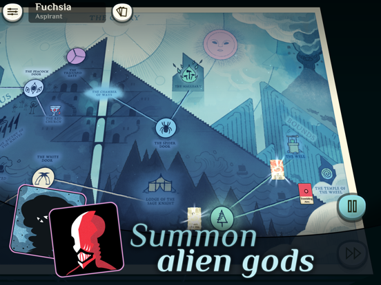 Cultist Simulator iPad app afbeelding 8