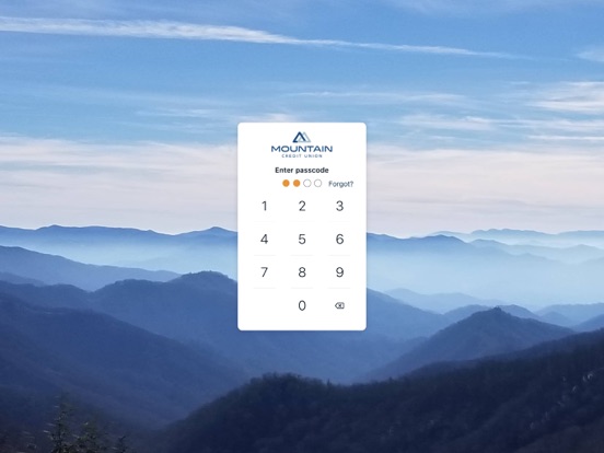 MountainCU Mobile iPad screenshot 2 - Finance app
