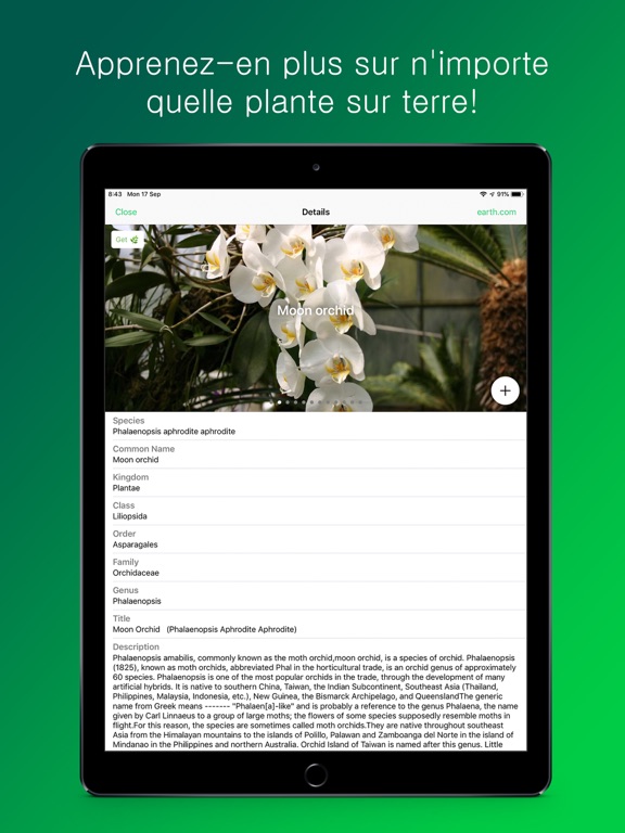 PlantSnap: Fleurs et arbres PlantSnap: Fleurs et arbres