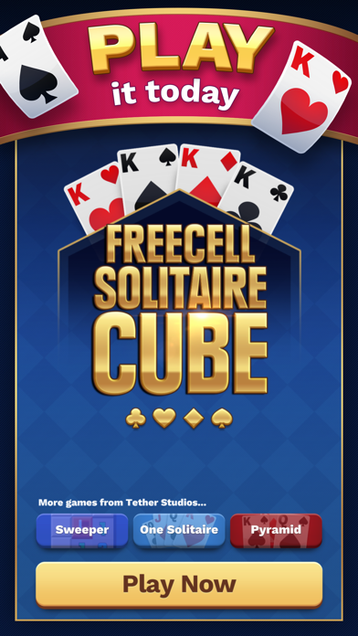 Freecell Solitaire Cube Screenshot