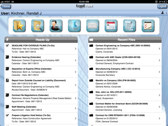 Screenshot #4 pour Legal Files