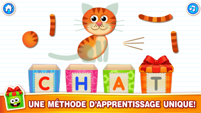 Screenshot #1 pour Alphabet Apprendre a Lire Jeux