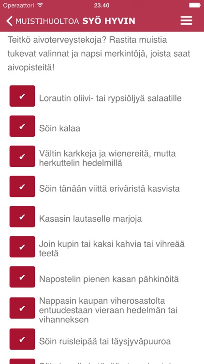 Aivoterveydeksi! screenshot-4