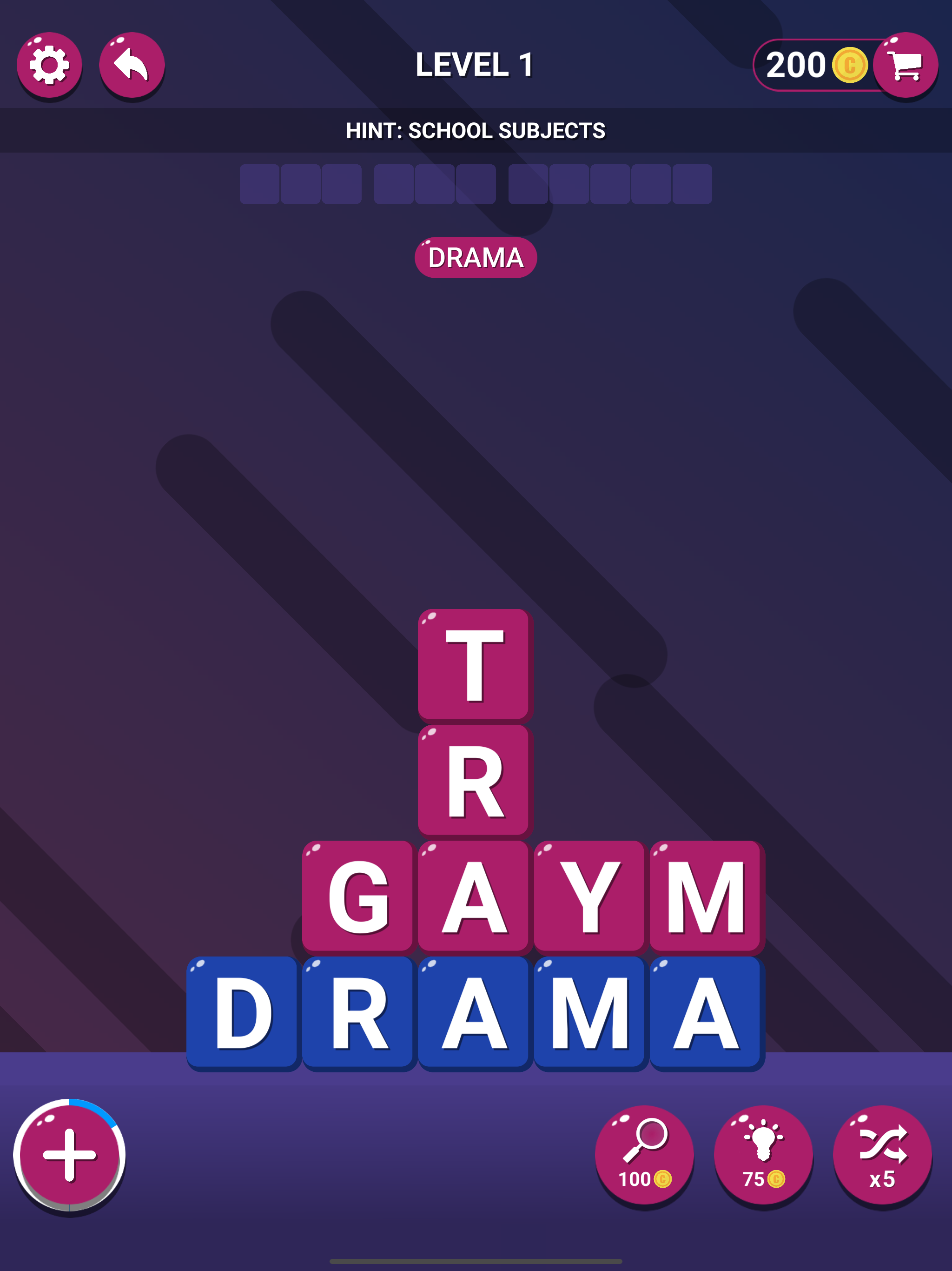 Word Cube New