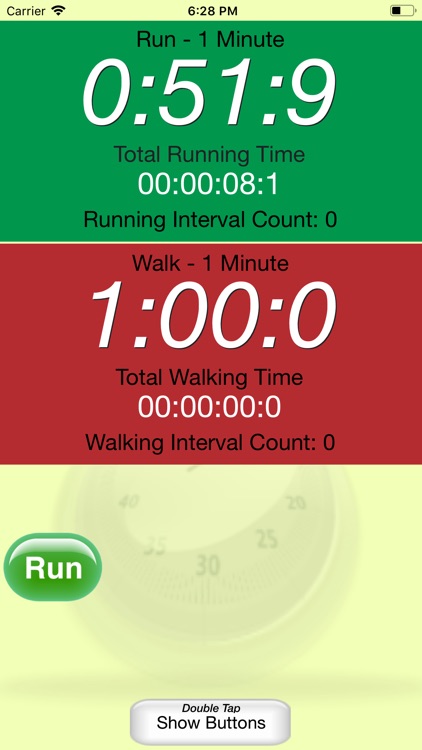 Running Interval Timer