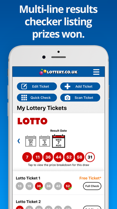 How to cancel & delete National Lottery Results from iphone & ipad 4