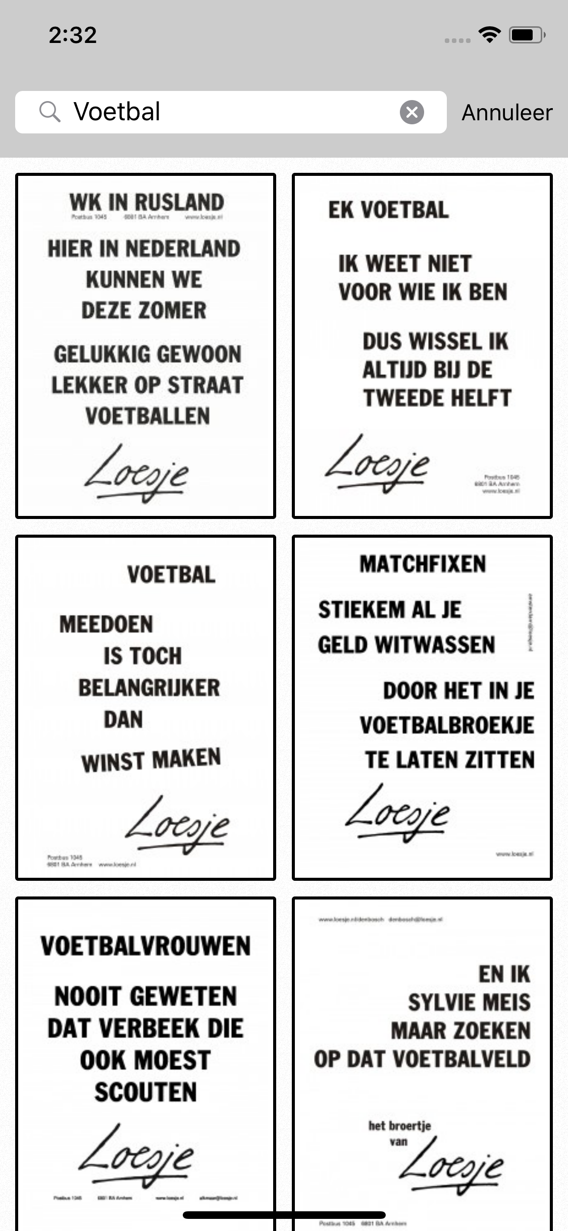 Loesje posters