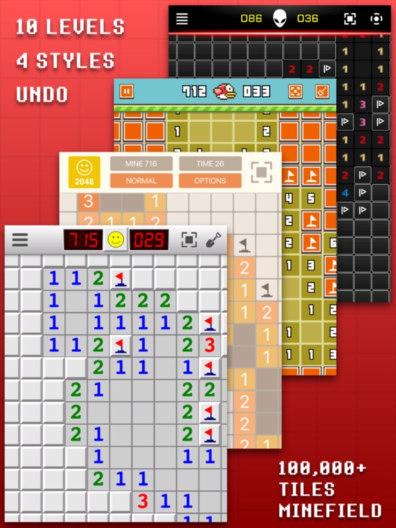 Screenshot #4 pour Minesweeper P big classic game