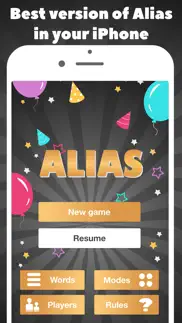 alias - party game guess word iphone screenshot 1