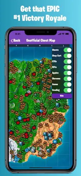 Game screenshot Chest Map For Fortnite apk