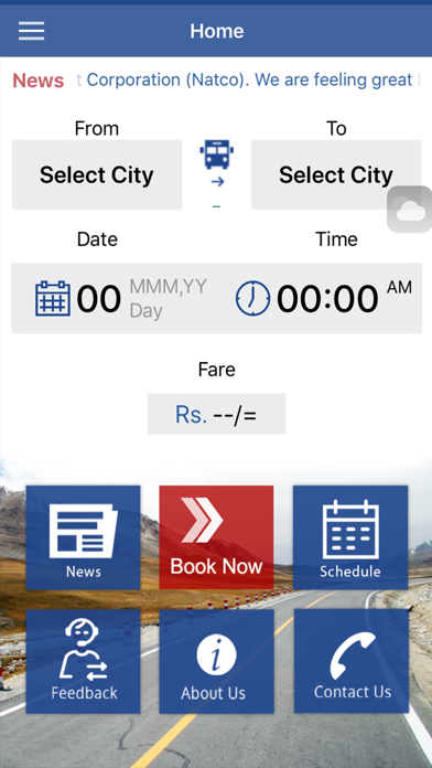 NATCO - Ticket Booking screenshot 2