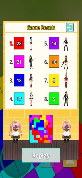 Game screenshot Coloring Fighter apk