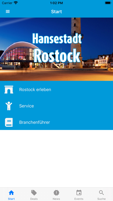 Rostock Cityguide Screenshot 1 - AppWisp.com Rostock Cityguide Screenshot 1 - AppWisp.com