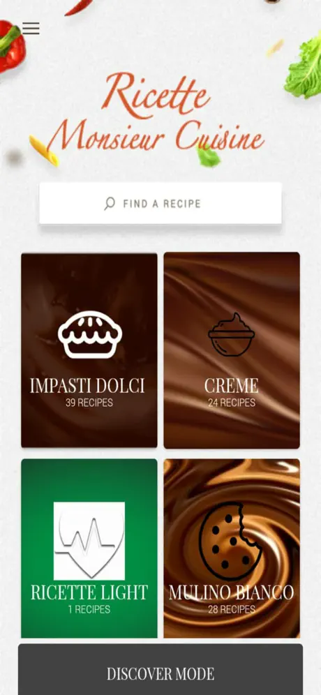 Ricette per Monsieur Cuisine